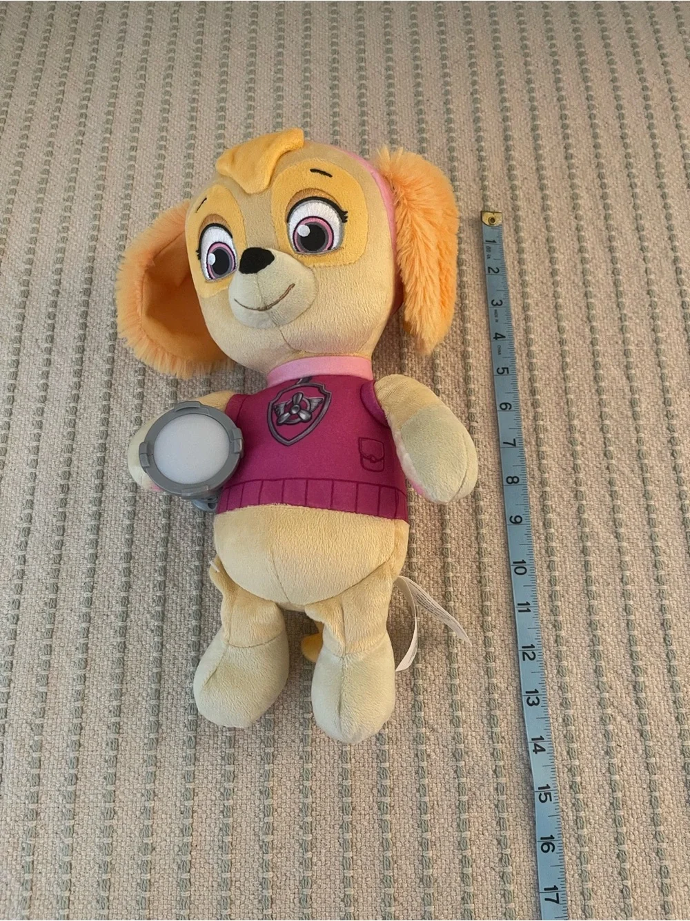 Paw Patrol Skye (pink) & Chase (blue) Plush Characters - Snuggle Up